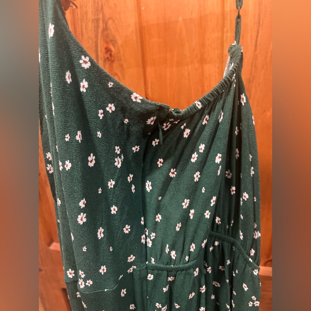 American Eagle Outfitters Green Floral Dress - Picture 4 of 6